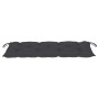 Banco de jardín con cojín bambú 120 cm by vidaXL, garden benches - Ref: Foro24-3063891, Price: 162,37 €, Discount: %