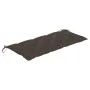 Banco de jardín con cojín bambú 120 cm de vidaXL, Bancos de jardín - Ref: Foro24-3063899, Precio: 144,20 €, Descuento: %