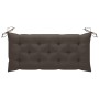 Gartenbank mit Bambuskissen 120 cm von vidaXL, Gartenbänke - Ref: Foro24-3063899, Preis: 150,73 €, Rabatt: %