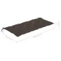 Banco de jardín con cojín bambú 120 cm de vidaXL, Bancos de jardín - Ref: Foro24-3063899, Precio: 144,20 €, Descuento: %