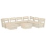 Pallet furniture for garden, 8 pieces made of impregnated fir wood. by vidaXL, Garden sets - Ref: Foro24-3063729, Price: 436,...