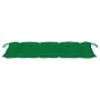 Folding garden bench with bamboo cushion 118 cm by vidaXL, garden benches - Ref: Foro24-3063869, Price: 83,89 €, Discount: %
