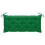 Klappbare Gartenbank mit Bambuskissen 118 cm von vidaXL, Gartenbänke - Ref: Foro24-3063869, Preis: 87,41 €, Rabatt: %