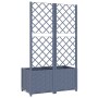 Pflanzgefäß mit Gitter PP dunkelgrau 80x40x136 cm von vidaXL, Töpfe und Pflanzgefäße - Ref: Foro24-318251, Preis: 73,41 €, Ra...