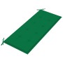 Klappbare Gartenbank mit Bambuskissen 118 cm von vidaXL, Gartenbänke - Ref: Foro24-3063854, Preis: 88,08 €, Rabatt: %