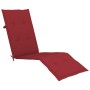 Garden lounger with footrest and cushion in solid acacia wood by vidaXL, Loungers - Ref: Foro24-3064023, Price: 140,08 €, Dis...