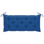 Garden bench with bamboo cushion 120 cm by vidaXL, garden benches - Ref: Foro24-3063901, Price: 150,73 €, Discount: %