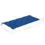 Garden bench with bamboo cushion 120 cm by vidaXL, garden benches - Ref: Foro24-3063901, Price: 150,73 €, Discount: %