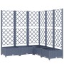 Pflanzgefäß mit blaugrauem PP-Gitter 120x120x121,5 cm von vidaXL, Töpfe und Pflanzgefäße - Ref: Foro24-318256, Preis: 118,43 ...