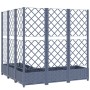 Pflanzgefäß mit blaugrauem PP-Gitter 120x120x121,5 cm von vidaXL, Töpfe und Pflanzgefäße - Ref: Foro24-318256, Preis: 118,43 ...