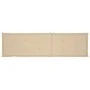 Tumbona de jardín con reposapiés y cojín madera maciza acacia de vidaXL, Tumbonas - Ref: Foro24-3064017, Precio: 144,91 €, De...