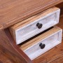 Escritorio con cajones de madera maciza reciclada 90x50x101 cm de vidaXL, Escritorios - Ref: Foro24-283911, Precio: 229,91 €,...