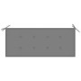 Folding garden bench with bamboo cushion 118 cm by vidaXL, garden benches - Ref: Foro24-3063850, Price: 82,86 €, Discount: %