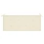 Garden bench with bamboo cushion 120 cm by vidaXL, garden benches - Ref: Foro24-3063878, Price: 139,39 €, Discount: %