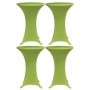 Elastic table cover 4 units 70 cm green by vidaXL, Covers - Ref: Foro24-279088, Price: 39,94 €, Discount: %