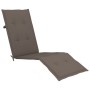 Tumbona de jardín con reposapiés y cojín madera maciza acacia by vidaXL, Loungers - Ref: Foro24-3064022, Price: 150,50 €, Dis...