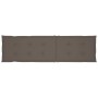 Tumbona de jardín con reposapiés y cojín madera maciza acacia de vidaXL, Tumbonas - Ref: Foro24-3064022, Precio: 150,39 €