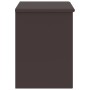 Dark brown solid pine wood bedside tables 35x30x40cm by vidaXL, Nightstands - Ref: Foro24-322224, Price: 47,54 €, Discount: %