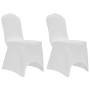 Funda de silla elástica 12 unidades blanca by vidaXL, Covers - Ref: Foro24-279090, Price: 52,90 €, Discount: %