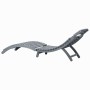Tumbona con cojín madera maciza de acacia gris by vidaXL, Loungers - Ref: Foro24-3064048, Price: 145,91 €, Discount: %