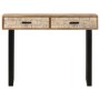 Solid mango wood console table 100x30x75 cm by vidaXL, Side tables - Ref: Foro24-320823, Price: 140,58 €, Discount: %