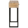 Solid mango wood console table 100x30x75 cm by vidaXL, Side tables - Ref: Foro24-320823, Price: 140,58 €, Discount: %