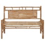 Gartenbank mit Bambuskissen 120 cm von vidaXL, Gartenbänke - Ref: Foro24-3063896, Preis: 147,22 €, Rabatt: %
