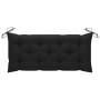 Banco de jardín con cojín bambú 120 cm by vidaXL, garden benches - Ref: Foro24-3063898, Price: 150,73 €, Discount: %