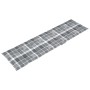 Tumbona de jardín con reposapiés y cojín madera maciza acacia de vidaXL, Tumbonas - Ref: Foro24-3064028, Precio: 144,93 €, De...