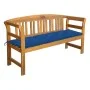 Garden bench with cushion solid acacia wood 157 cm by vidaXL, garden benches - Ref: Foro24-3064291, Price: 191,11 €, Discount: %