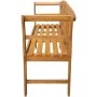 Garden bench with cushion solid acacia wood 157 cm by vidaXL, garden benches - Ref: Foro24-3064291, Price: 191,11 €, Discount: %