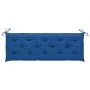 Garden bench with cushion solid acacia wood 157 cm by vidaXL, garden benches - Ref: Foro24-3064291, Price: 191,11 €, Discount: %