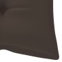 Banco de jardín plegable con cojín bambú 118 cm by vidaXL, garden benches - Ref: Foro24-3063872, Price: 91,49 €, Discount: %