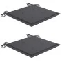Klappbare Gartenstühle 2 Einheiten aus Bambus mit Kissen von vidaXL, Gartenstühle - Ref: Foro24-3063987, Preis: 118,13 €, Rab...