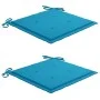 Sillas comedor de jardín y cojines 2 uds madera maciza acacia de vidaXL, Sillas de jardín - Ref: Foro24-3064324, Precio: 155,...