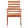 Sillas comedor de jardín 3 uds madera maciza acacia y cojines de vidaXL, Sillas de jardín - Ref: Foro24-3064366, Precio: 222,...