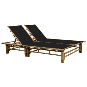Bambusliege mit Kissen für 2 Personen von vidaXL, Liegen - Ref: Foro24-3063952, Preis: 347,86 €, Rabatt: %