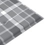 Garden bench with bamboo cushion 120 cm by vidaXL, garden benches - Ref: Foro24-3063890, Price: 154,52 €, Discount: %