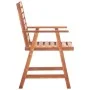Garden dining chairs and cushions 2 pcs solid acacia wood by vidaXL, Garden chairs - Ref: Foro24-3064321, Price: 159,38 €, Di...