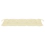 Faltbare Gartenbank mit Bambuskissen, 118 cm. von vidaXL, Gartenbänke - Ref: Foro24-3063866, Preis: 91,72 €, Rabatt: %
