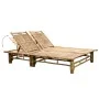 Bamboo lounger with cushions for 2 people by vidaXL, Loungers - Ref: Foro24-3063945, Price: 348,29 €, Discount: %
