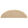 Selbstklebende Sisal-Stufenmatte 15 Stück beige 56x17x3 cm von vidaXL, Treppenmatten - Ref: Foro24-326868, Preis: 85,57 €, Ra...