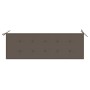 Gartenbank mit Kissen aus massivem Akazienholz 157 cm von vidaXL, Gartenbänke - Ref: Foro24-3064274, Preis: 185,63 €, Rabatt: %