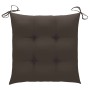 Folding garden chairs with cushions 2 units bamboo by vidaXL, Garden chairs - Ref: Foro24-3064010, Price: 116,68 €, Discount: %