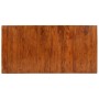 Mesa de comedor de madera maciza 180x90x76 cm