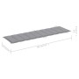 Lounger with solid gray acacia wood cushion by vidaXL, Loungers - Ref: Foro24-3064045, Price: 151,31 €, Discount: %