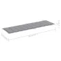 Lounger with solid gray acacia wood cushion by vidaXL, Loungers - Ref: Foro24-3064045, Price: 143,80 €, Discount: %
