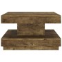 Dark brown MDF coffee table 60x60x35 cm by vidaXL, Coffee table - Ref: Foro24-286097, Price: 82,39 €, Discount: %