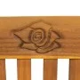 Garden bench with cushion solid acacia wood 157 cm by vidaXL, garden benches - Ref: Foro24-3064269, Price: 179,09 €, Discount: %