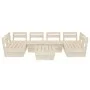 Palettenmöbel für den Garten 7 Stück imprägniertes Tannenholz von vidaXL, Gartensets - Ref: Foro24-3063725, Preis: 403,75 €, ...